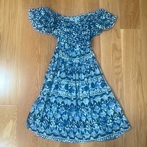 Abercrombie & Fitch Blue & White dress size small
